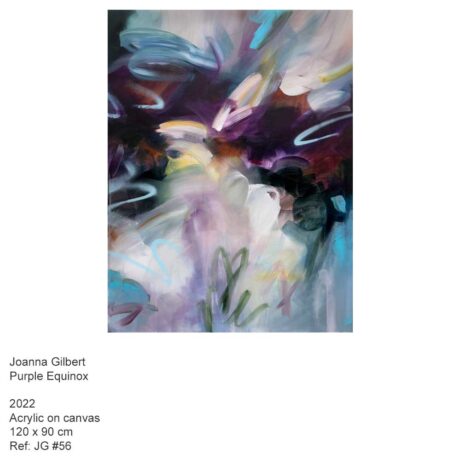 Joanna Gilbert - Purple Equinox - Avivson Art Gallery